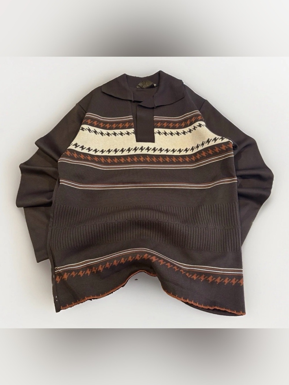 True Vintage Retro Dress Shirt Modes Gallant Medium Collared Long Sleeve 70s 80s